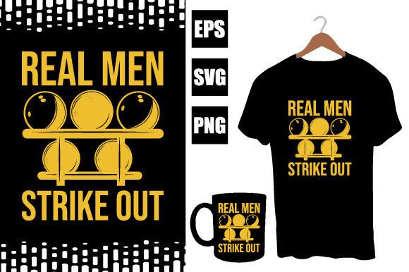 Bowling T-shirt Design Graphic: A Creative Asset for Bold Projects