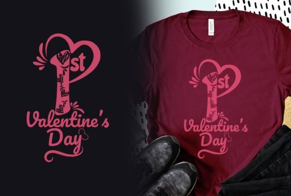 First Valentine's Day T-Shirt Graphic: A Designer's Guide