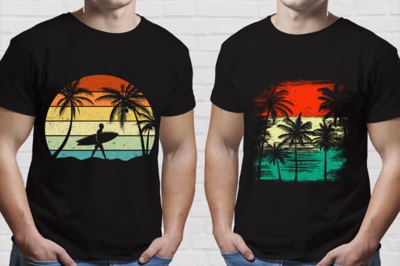 Retro Vintage Summer T-Shirt Graphic: A Designer's Guide
