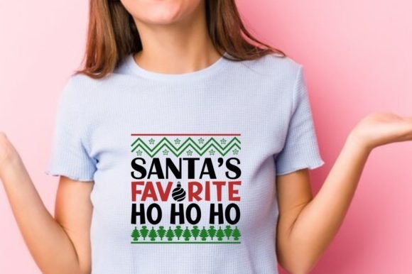 Santa's Favorite Ho Ho Ho: A Graphic Design for Festive Branding
