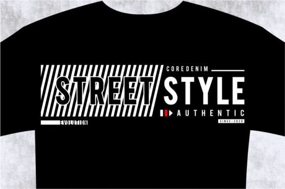 Street Style T-Shirt Design: Unleash Urban Edge with SVG Graphics