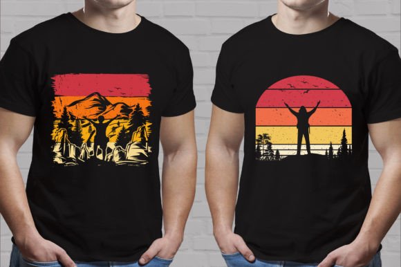 Timeless Trail Style: The Hiking Retro Vintage Graphic