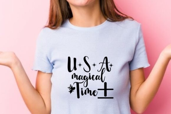 U S a Magical Time Graphic Design: A Creative Asset for Print