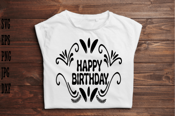 Unleash Creativity with Happy Birthday SVG Graphic Design