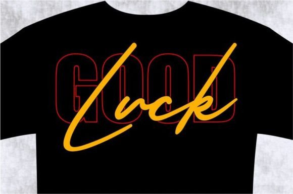 Unlock Fortune in Your Designs with Good Luck T-shirt Graphics