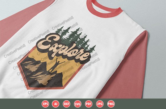 Vintage Hiking T-Shirt Graphic: A Designer's Trail Map