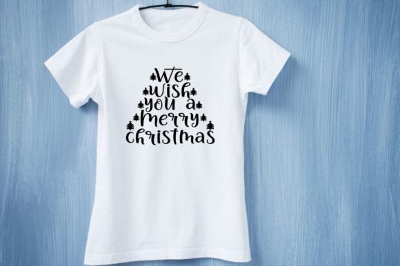 We Wish Christmas Graphic Design: Festive Holiday Assets